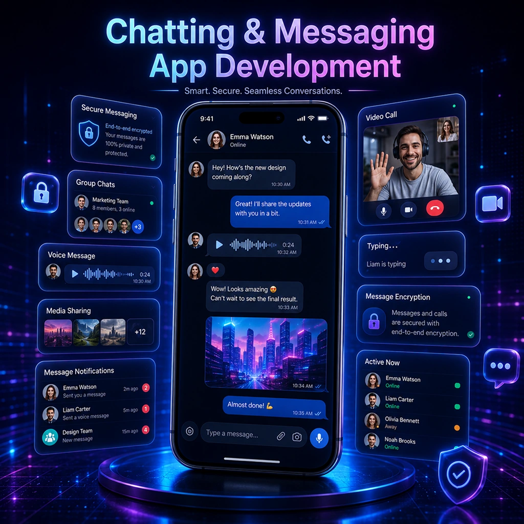 Chat and messaging app development services